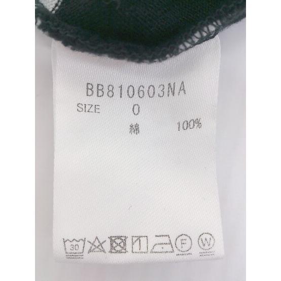◇ BARNYARDSTORM バンヤードストーム ボーダー 半袖 Tシャツ カットソー サイズ 0 ブラック ホワイト レディースの画像5