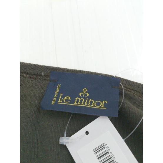 * Le Minor Le Minor long sleeve T shirt cut and sewn Brown lady's 