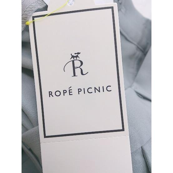 ◇ ●美品● ◎ ROPE PICNIC ロペピクニック タグ付 テーパード パンツ サイズ36 ブルー レディース_画像4