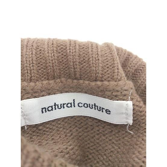 ◇ natural couture NICE CLAUP  вязаный    короткий   ...  ансамбль   размер  F  коричневый цвет   женский 