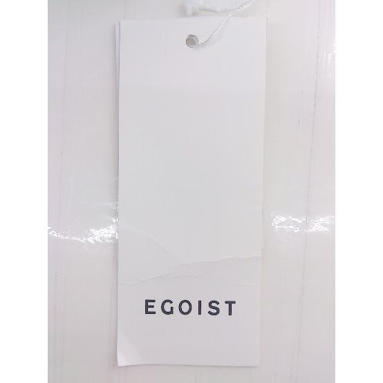 ◇ ●美品● ◎ EGOIST エゴイスト タグ付 レースアップ 長袖 カットソー サイズF ブラウン レディース_画像7