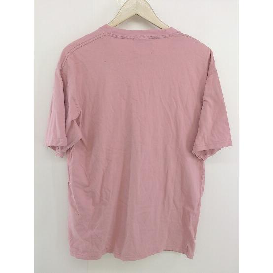 ◇ Vincent et Mireille バンソンエミレイユ ワンポイント 半袖 Tシャツ カットソー サイズ42 ピンク レディース_画像3