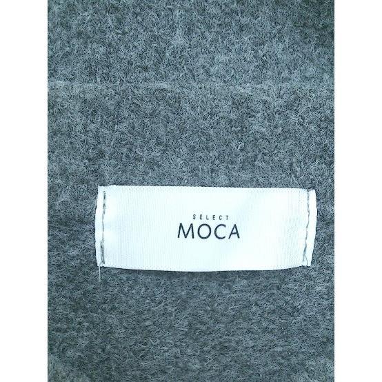◇ select MOCA セレクト モカ ニット ノースリーブ セーター アンサンブル サイズF グレー レディース_画像5