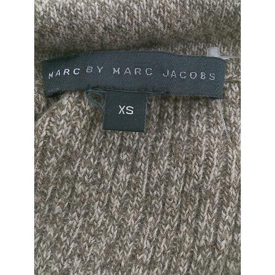 ◇ MARC JACOBS ウエストゴム 膝下丈 タイト ニット スカート サイズXS ベージュ ブラウン系 レディース P_画像4