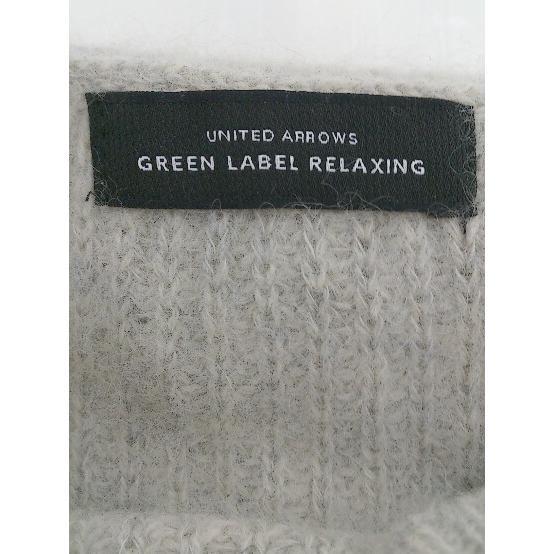 ◇ green label relaxing UNITED ARROWS 長袖 ニット セーター グレー系 レディース P_画像4