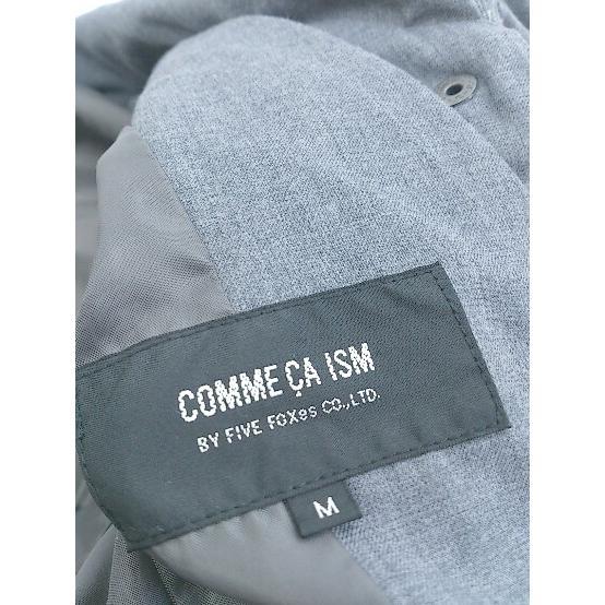 ◇ COMME CA ISM コムサイズム 長袖 ダウン コート サイズM グレー系 レディース P_画像4