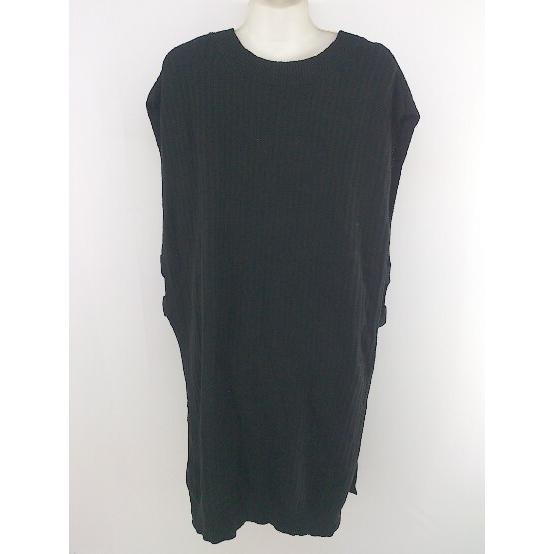 * BEAMS HEART Beams Heart 22SS long no sleeve knitted the best black lady's P