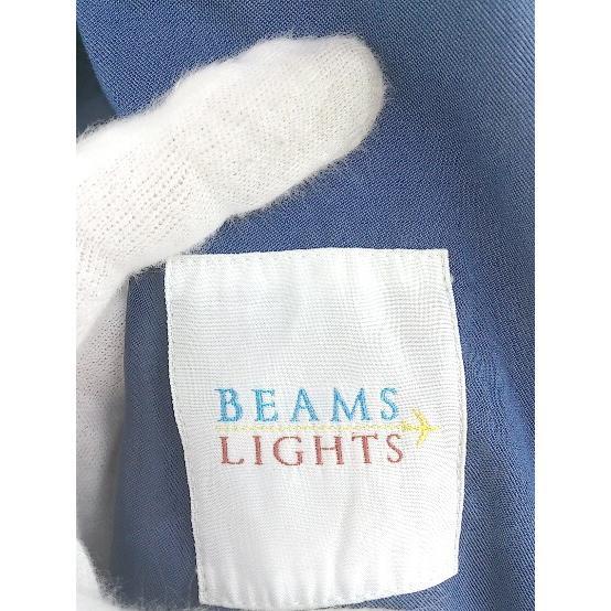 ◇ BEAMS LIGHTS ビームス ライツ 長袖 ジャケット サイズ40 ネイビー系 レディース P_画像4