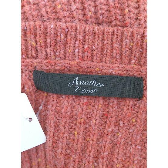 * Another Edition Another Addition шерсть вязаный свитер с длинным рукавом orange серия женский P