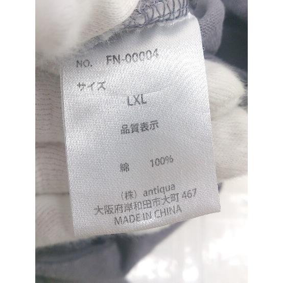 ◇ antiqua アンティカ 長袖 カットソー サイズLXL グレー レディース P_画像5