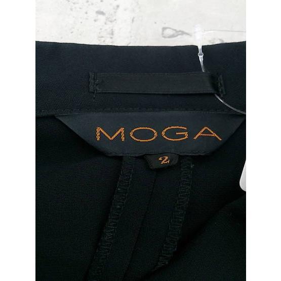 ◇ MOGA モガ シングル 長袖 ジャケット サイズ2 ブラック レディース_画像4