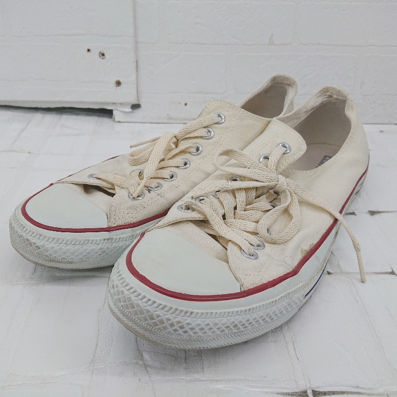 ◇ CONVERSE コンバース M9165 ALL STAR オールスター スニーカー シューズ 29cm アイボリー メンズ E_画像1