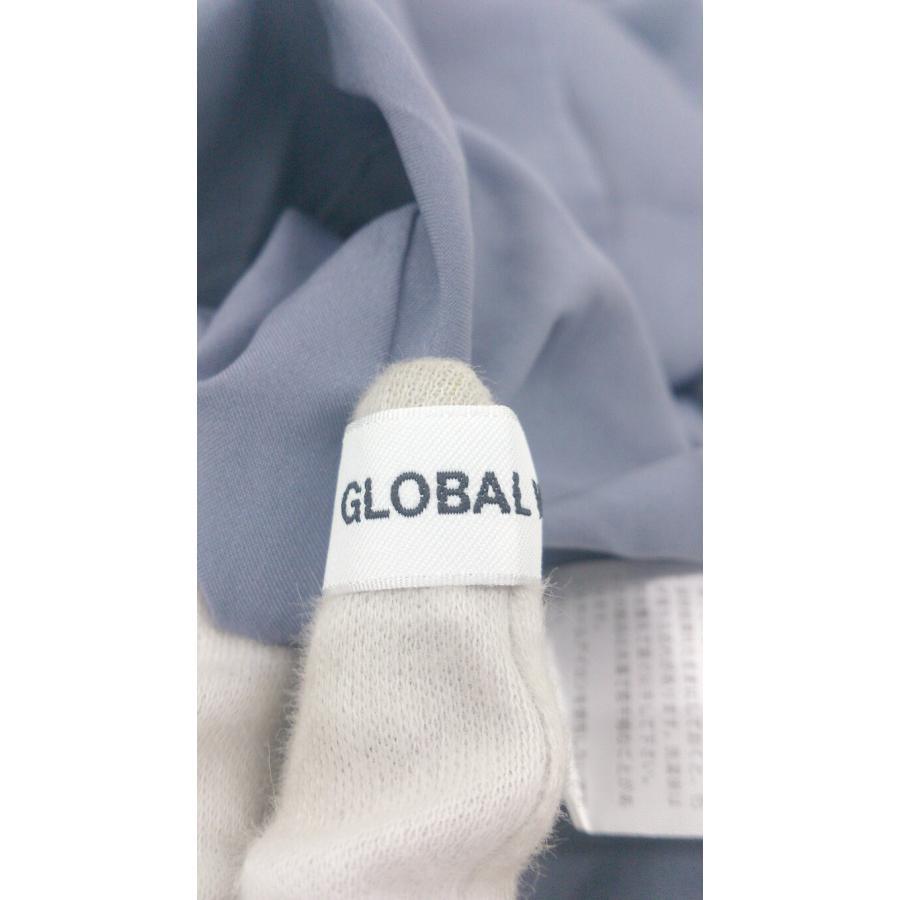 ◇ GLOBAL WORK グローバルワーク 大人女子 抜け感 キャミソール ロング ワンピース サイズF ブルー レディース P_画像3
