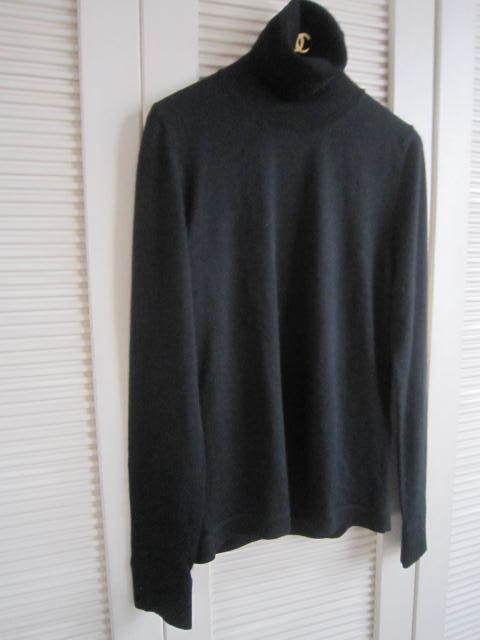 クローゼット整理！BOTTEGA VENETA 100%cashmere 長袖セーター 38 850EUR used _画像1