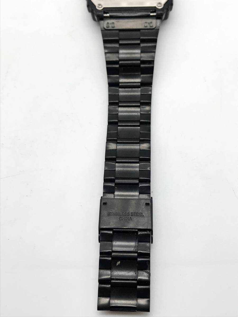 蘇や〔HaY116〕１円スタート！CASIO CA-506 腕時計 ブラック クォーツ デジタル　稼働　中古品　コンパクトサイズ_画像4