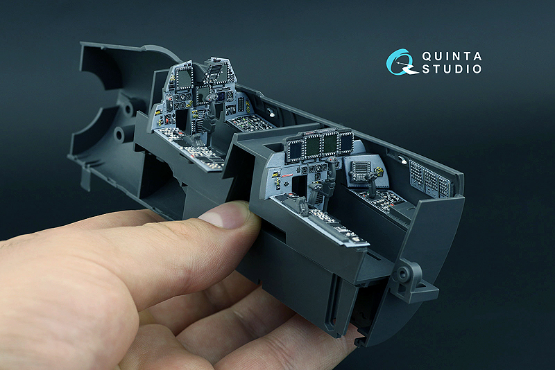 QUINTA STUDIO(QD32119)1/32 F-15E イーグル用内装3Dデカール (タミヤ用)