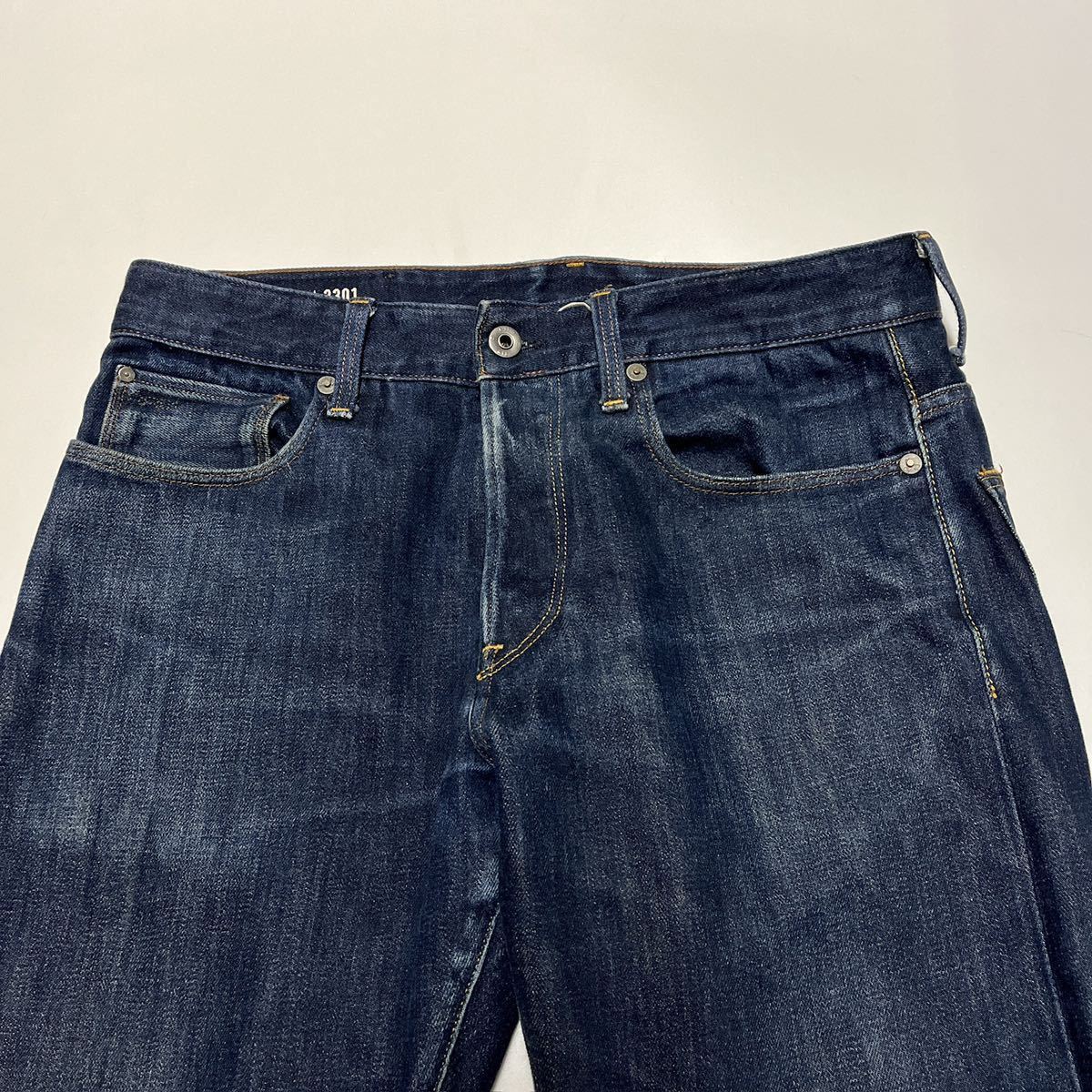 G-STAR RAW ジースターロウ 3301 テーパードジーンズ デニムパンツ W32 L32_画像4