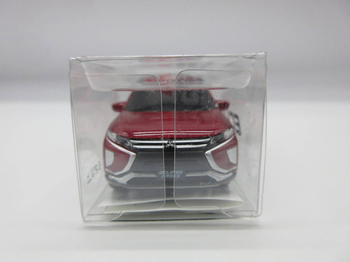 1/64 三菱 新型エクリプスクロス ECLIPSE CROSS　ディーラー特注 非売品　ミニカー レッドメタリック　カラーサンプル _画像2