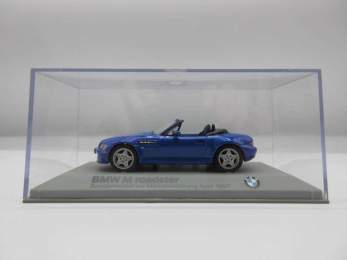 1/43 BMW Z3 M roadster ロードスター　ディーラー特注 ミニカー　ブルーメタリック_画像1