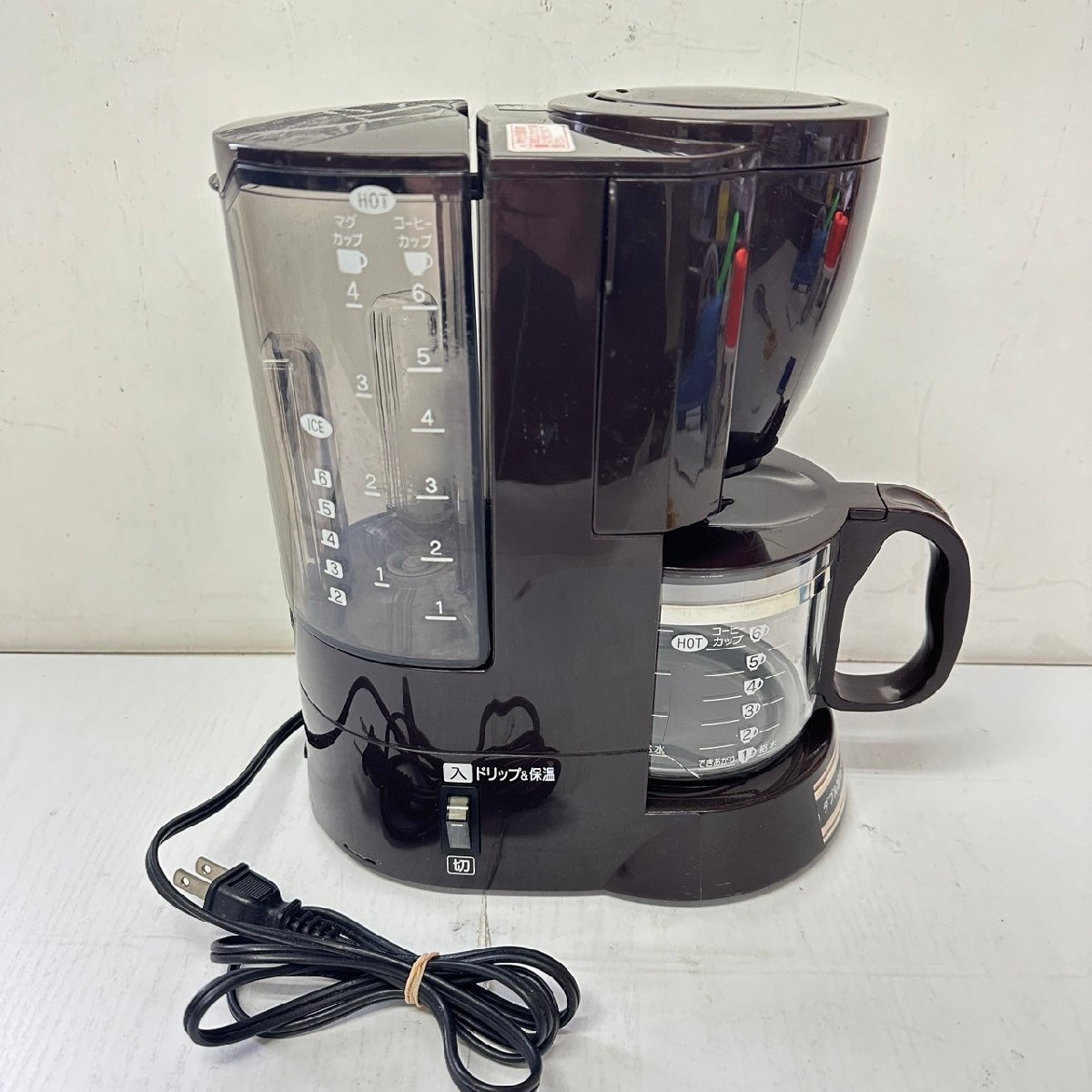 象印 コーヒーメーカー 6杯用 EC-AK60-TD 5716 の商品詳細 | Yahoo