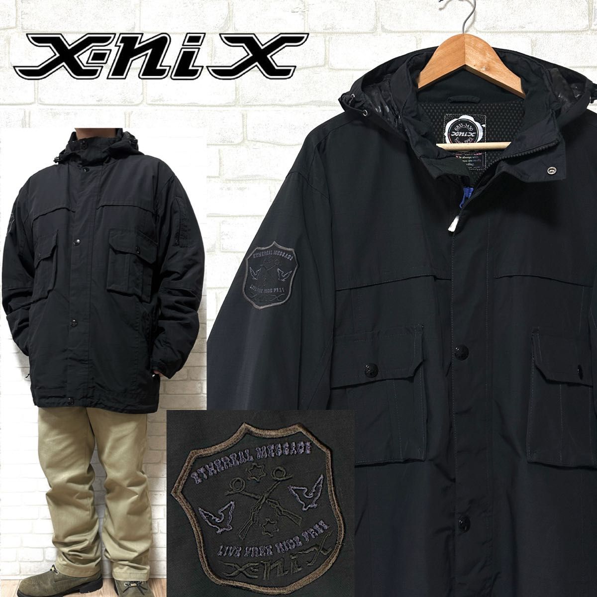 x-nix エクスニクス ウィンタージャケット スノボウェア ナイロンジャケット