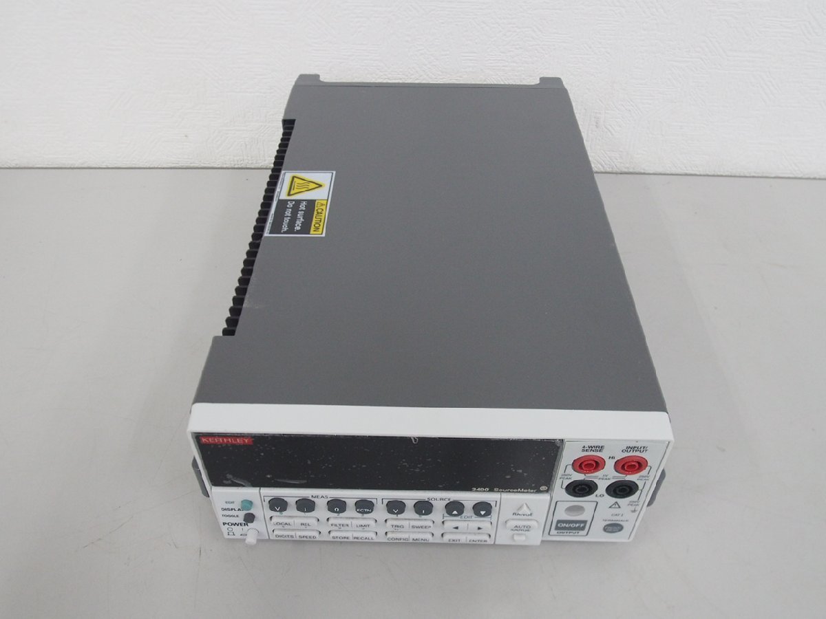 ☆【1K0116-7】 美品 KEITHLEY ケースレー SourceMeter ソースメーター 2400 動作保証_画像3