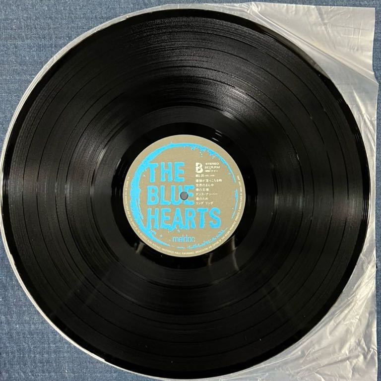 段ボールジャケット/ザ・ブルー・ハーツ[The Blue Hearts]オリジナル盤LP_画像4