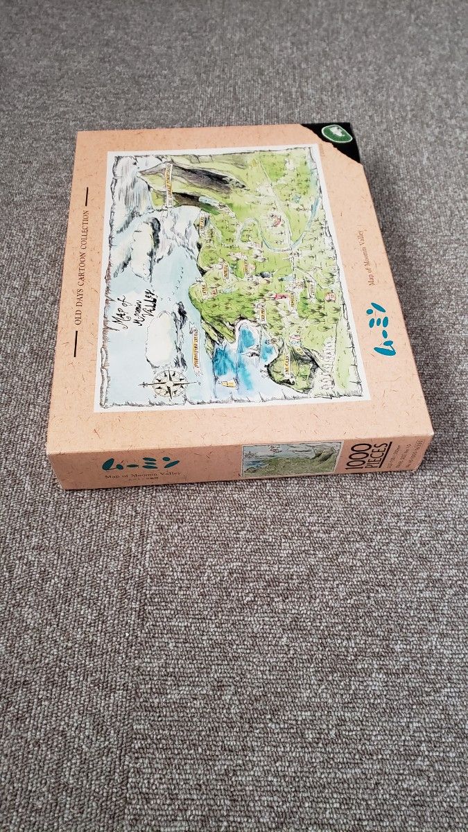 希少品 ムーミン谷地図Ⅰ ジクソーパズル 希少品 ムーミン谷地図Ⅰ ジクソーパズル