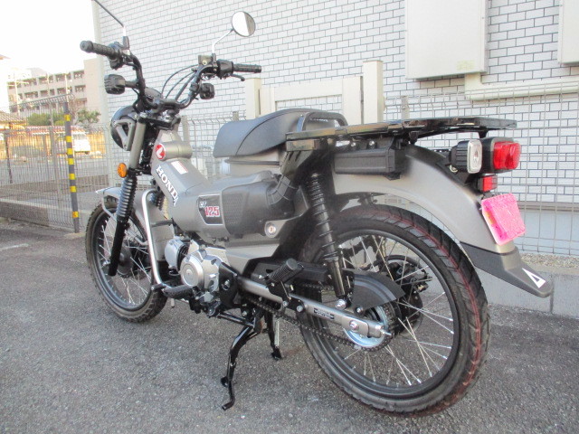 京都　ホンダ　ハンターカブ　CT125　R5年11月　新車購入　カブ　JA65　走行距離90㎞　大変綺麗です♪　１オーナー　売り切ります♪　_新車同様　コンディション