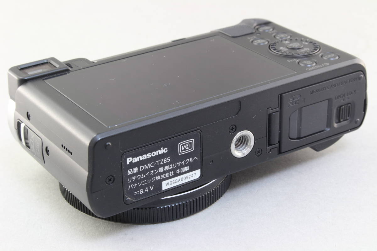 A (美品) Panasonic パナソニック LUMIX DMC-TZ85 シルバー 初期不良返品無料 領収書発行可能_画像4