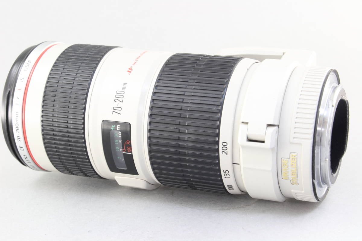 AB+ (美品) Canon キャノン EF 70-200mm F4 L IS USM 初期不良返品無料 領収書発行可能_画像4