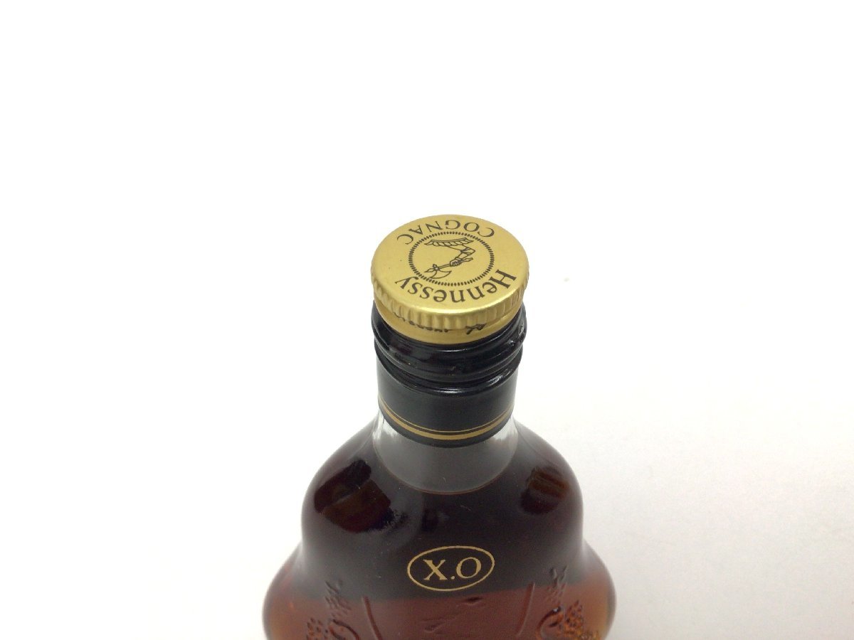 119 ヘネシー XO 金キャップ ミニボトル 50ml【重量番号:1】_画像4