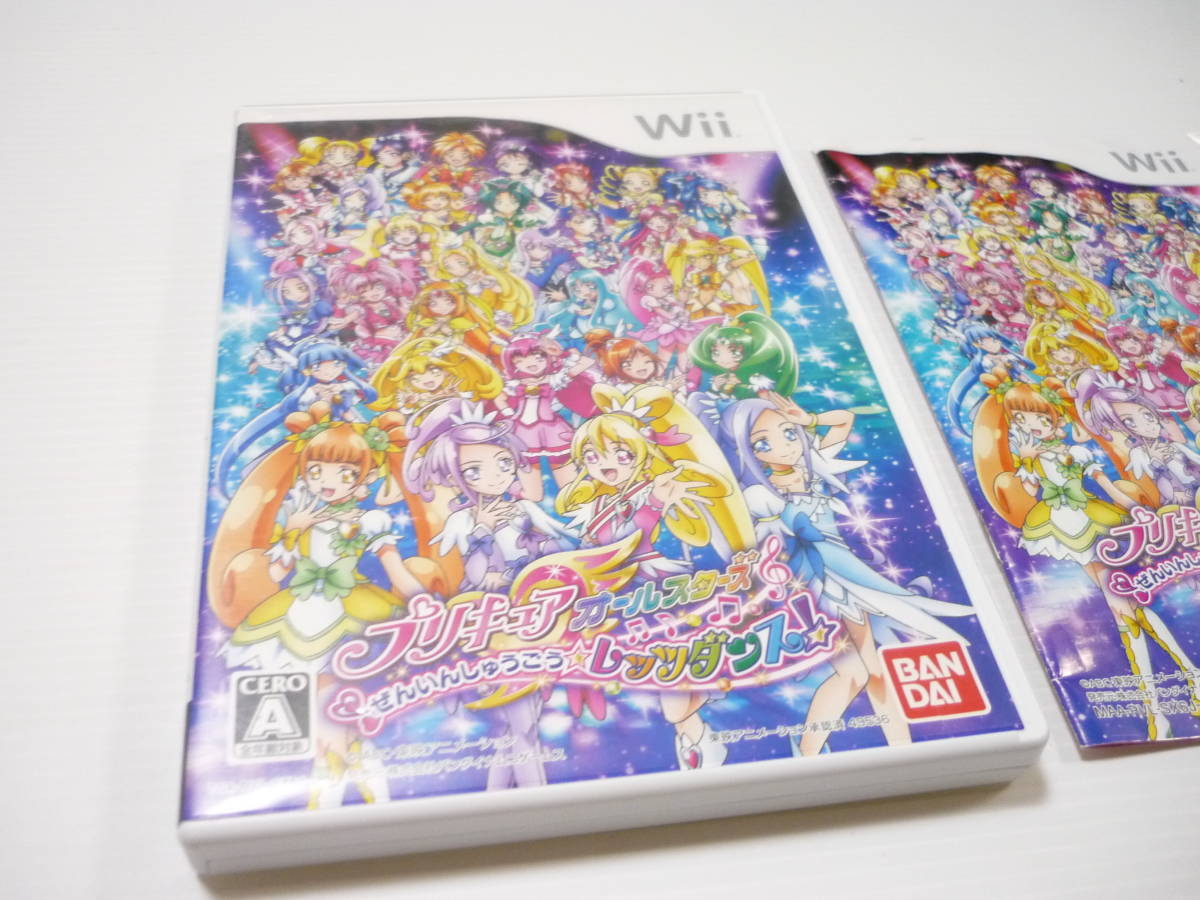 [管00]【送料無料】ゲームソフト Wii プリキュアオールスターズ ぜんいんしゅうごう レッツダンス! 任天堂_画像2