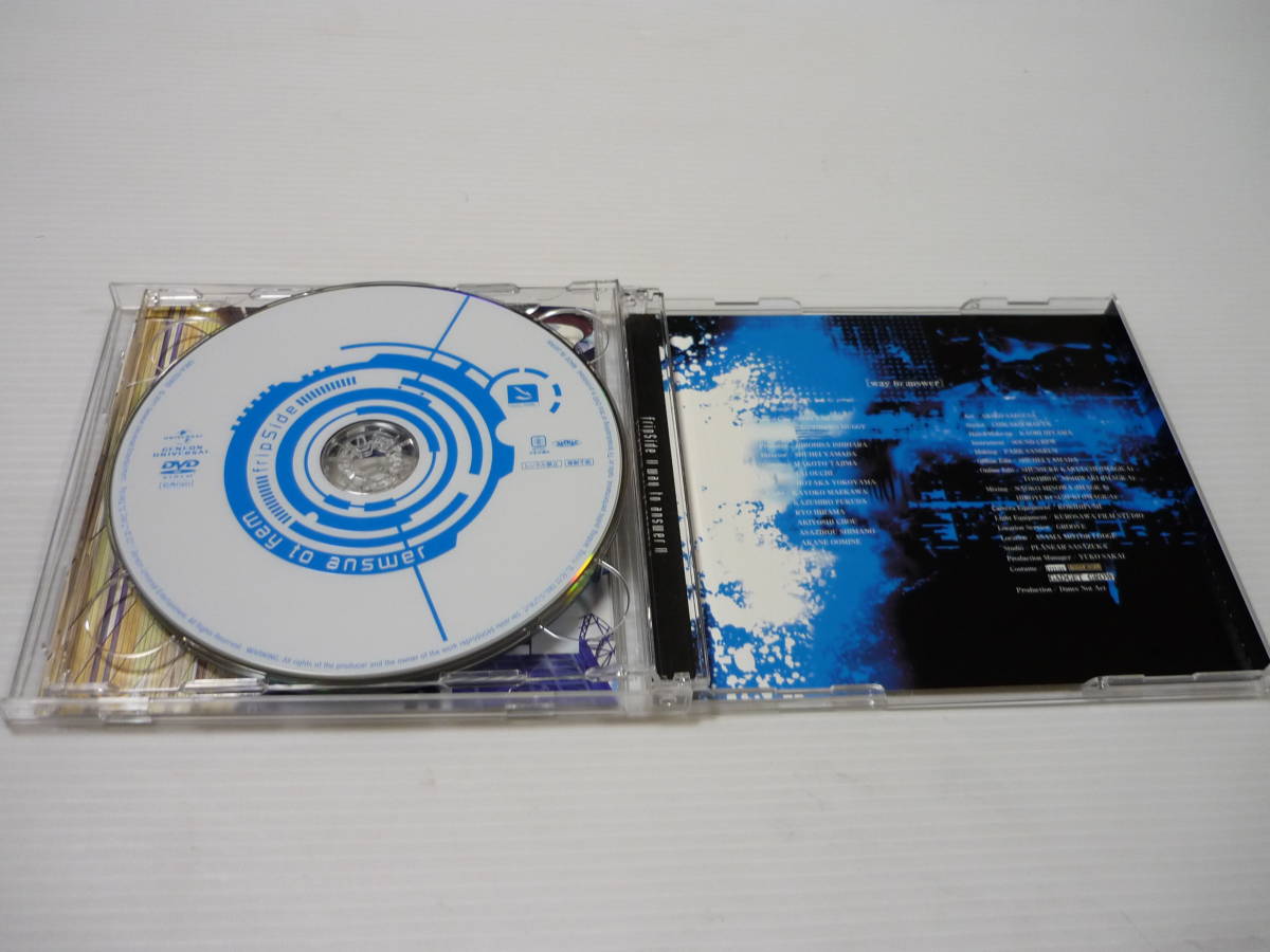 [管00]【送料無料】CD+DVD PSPソフト「とある科学の超電磁砲」オープニングテーマ fripSide / way to answer_画像7