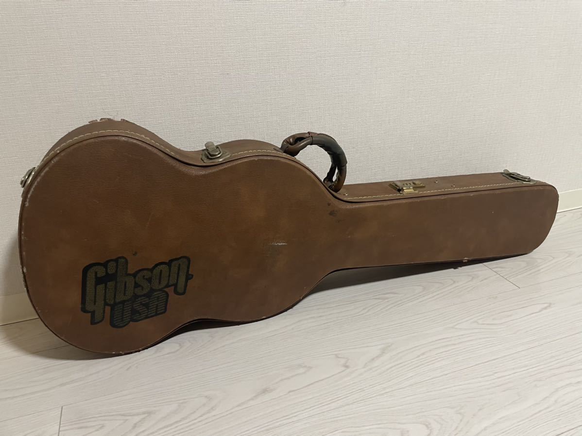 Gibson ギブソン USA SG ハードケース 90年代 ブラウンハードケース ギターケース ブラウン 90s ブラウンケース ビンテージ_画像1