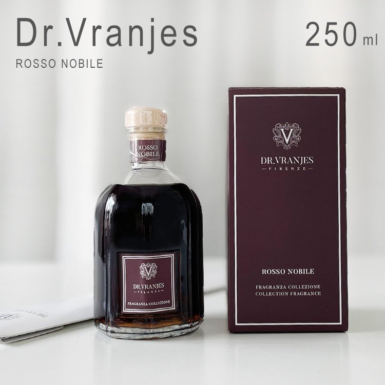 新品 1円スタート Dr.Vranjes ドットールヴラニエス デュフューザー ルームフレグランス ROSSO NOBILE ロッソ・ノービレ 250ml_画像1