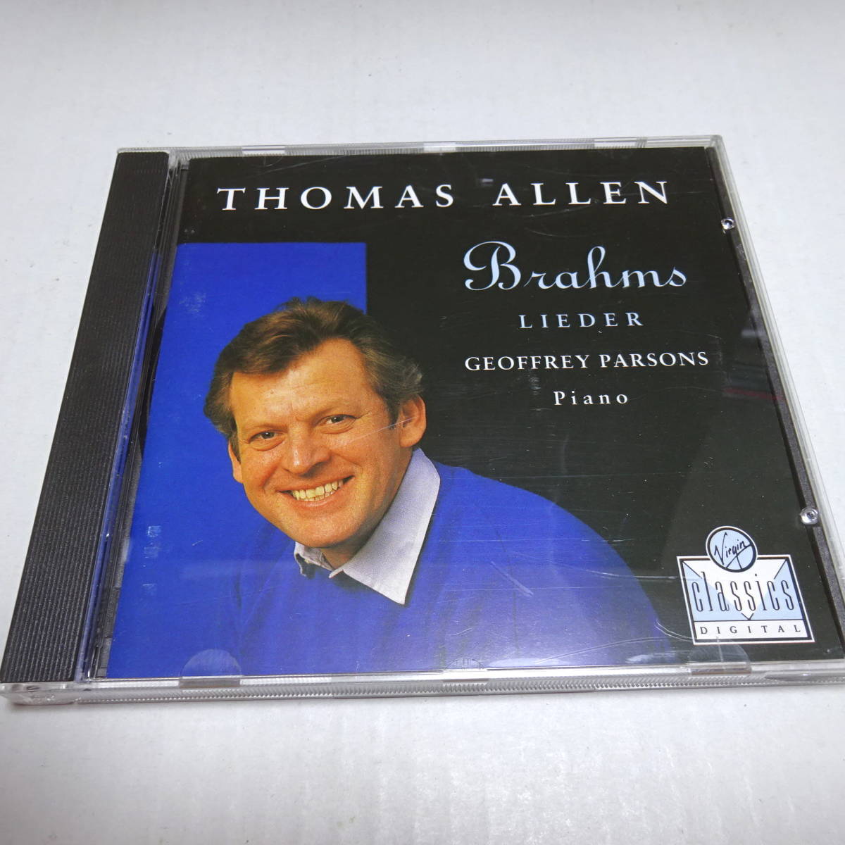 輸入盤「ブラームス：歌曲集」トーマス・アレン/Thomas Allen/Brahms/Lieder_画像1