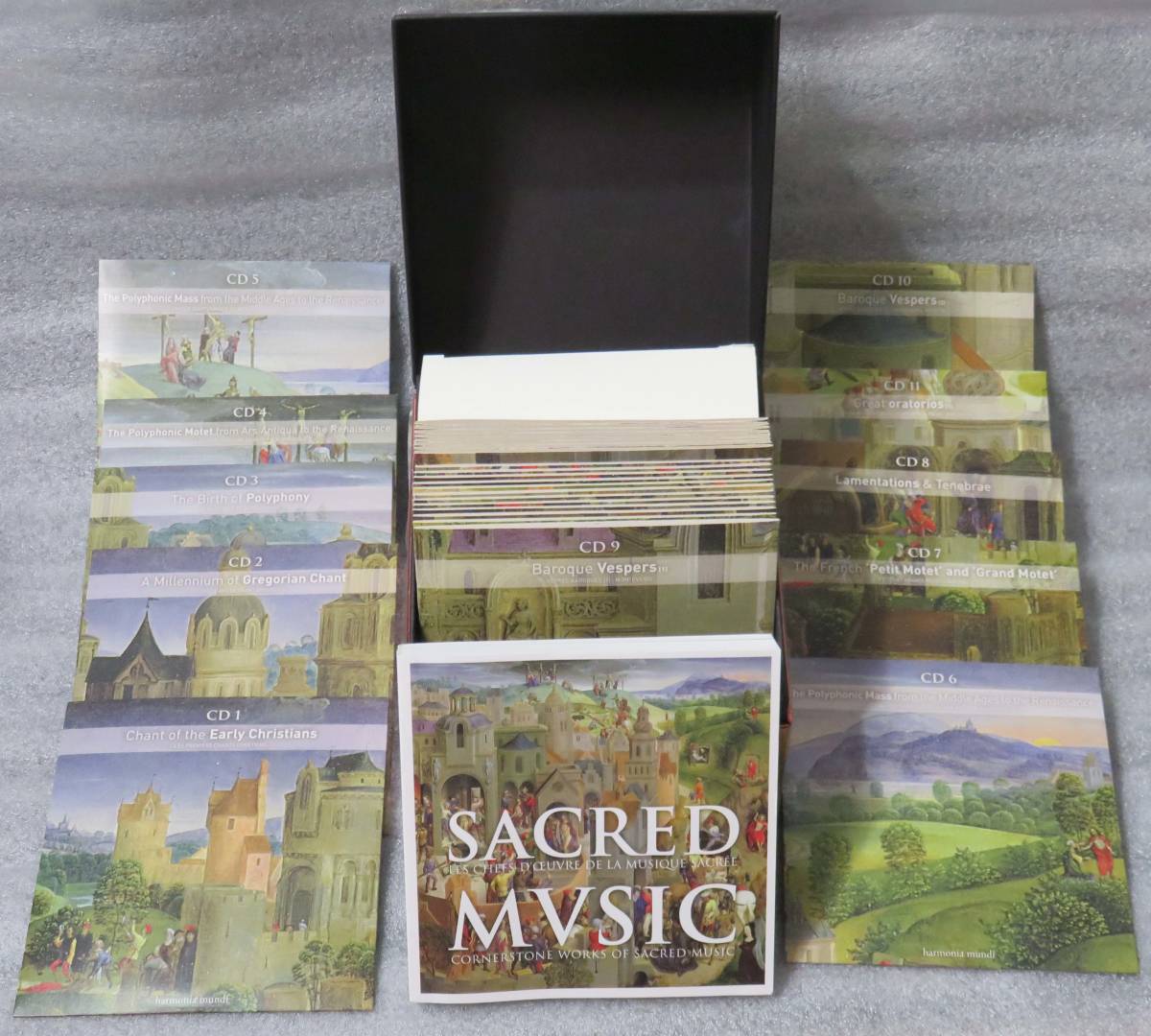 Sacred Music - From The Middle Ages To The 20th Century, Box Set, 29CD+CD-ROM, M輸入盤 (Harmonia Mundi)の画像2