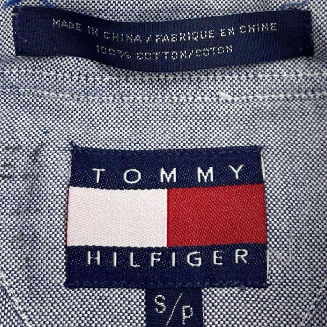 TOMMY HILFIGER 長袖ボタンダウンシャツ ポケット付き B7818_画像8