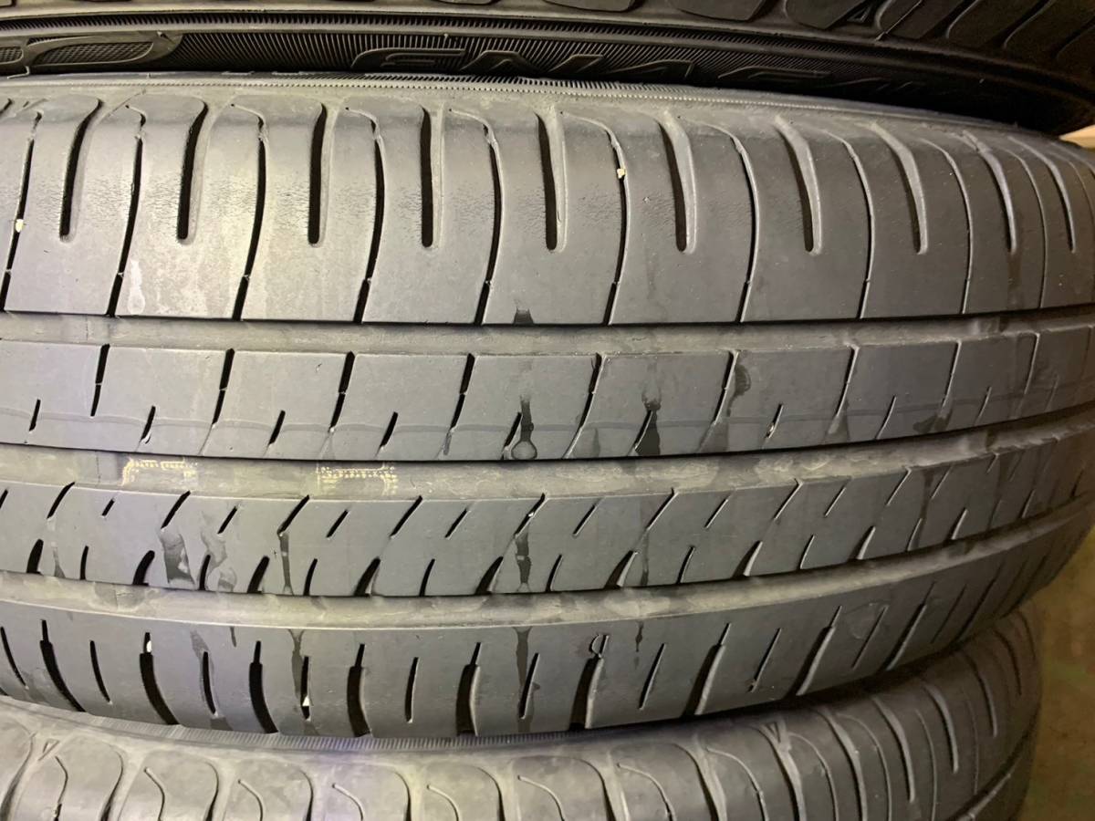 Y1048 165/70R14 81S DUNLOP ダンロップ ENASAVE EC204 2022年 PCD100 4H 4.5J 4本セット キャップ付き_画像5