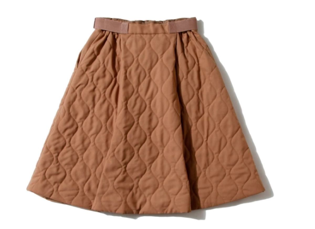 新品未使用タグ付きF/CE.   エフシーイーWOOL QUILT SKIRT ウールキルトスカート