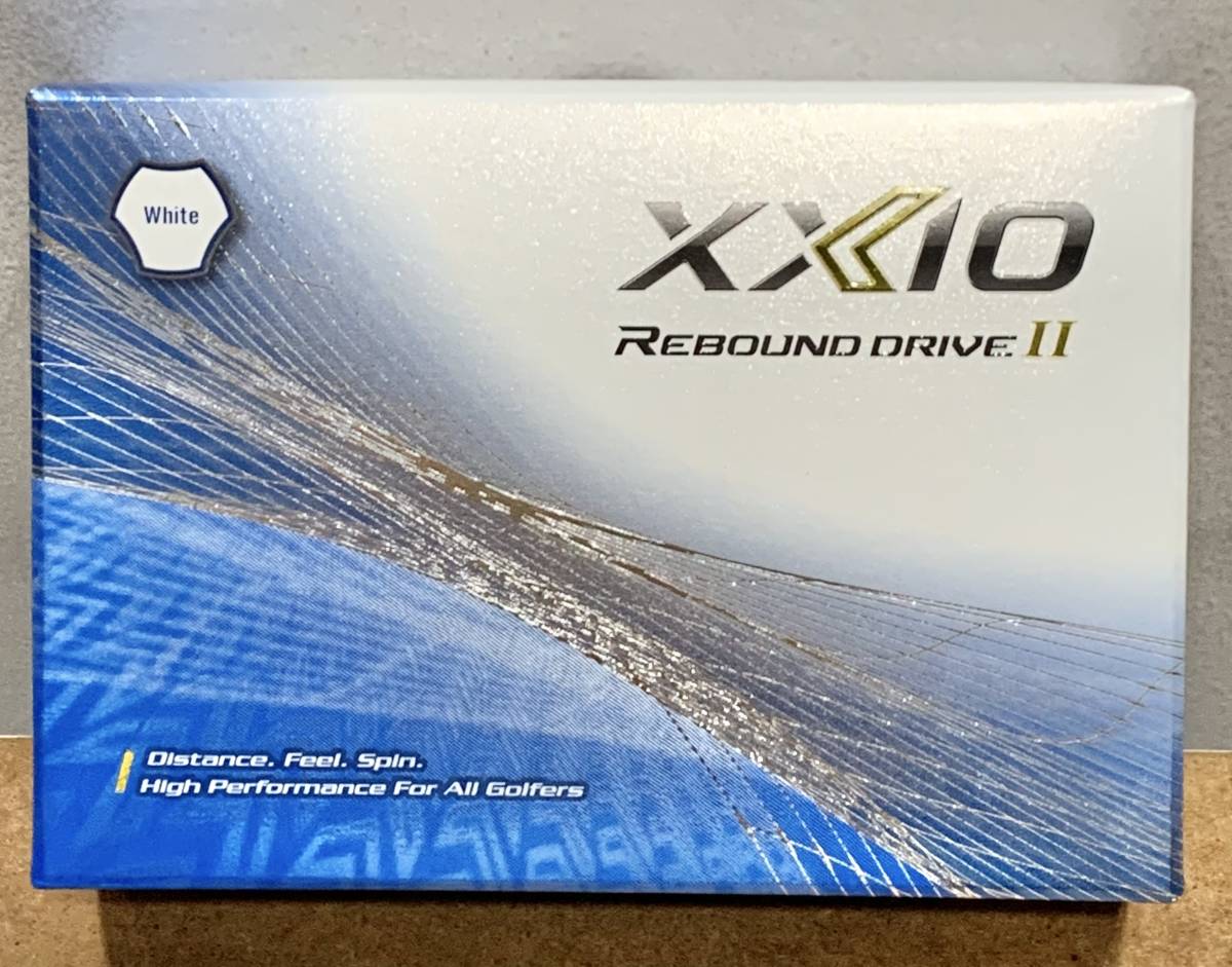 ☆③未使用品 XXIO ゼクシオ リバウンド ドライブ2 REBOUND DRIVEⅡ ホワイト 3-PIECE（６球）×3箱 合計18球 ホワイト 発送サイズ60☆_画像3