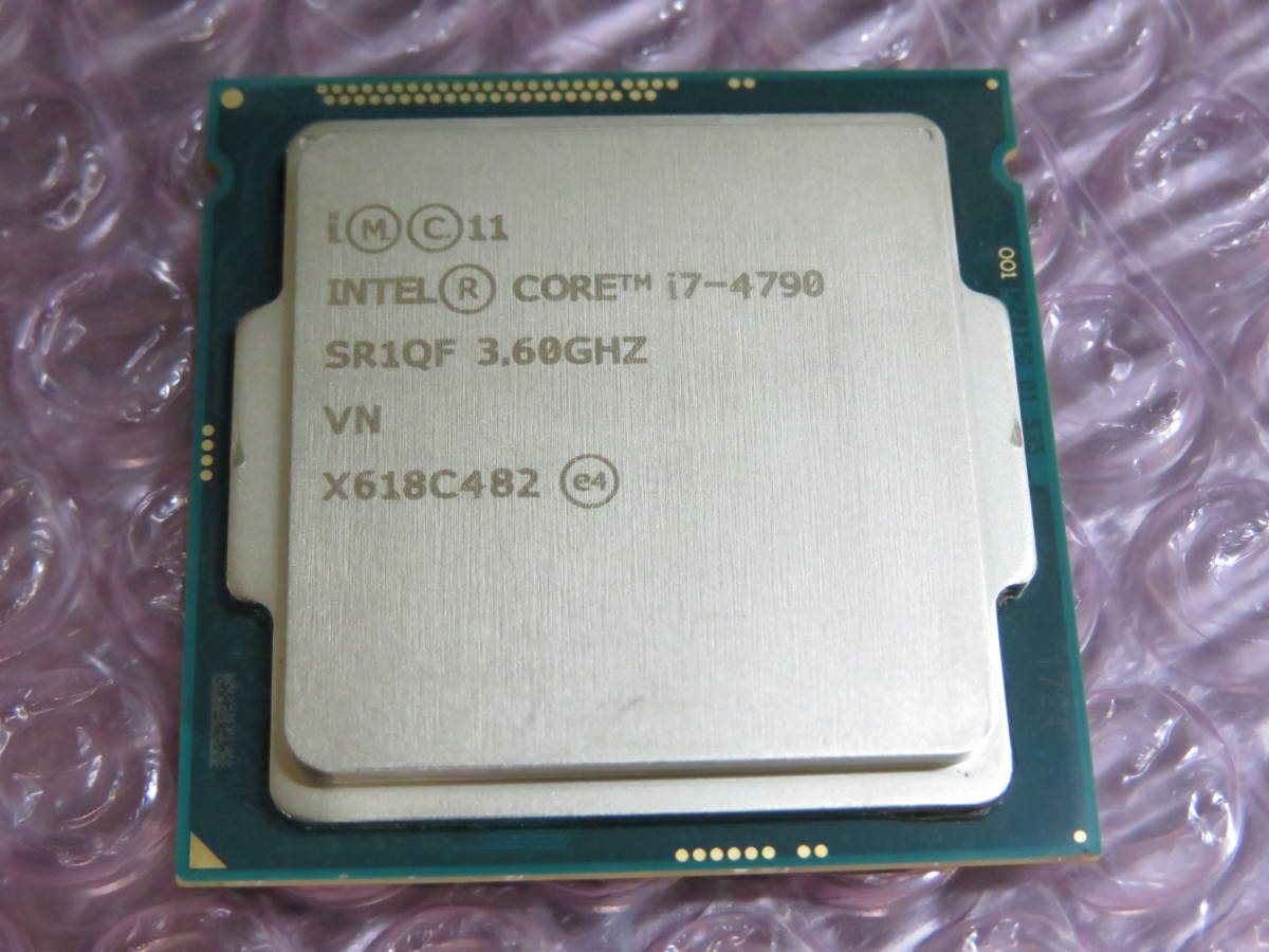 Intel Core i7-4790　3.60GHz LGA1150 　中古品(19)_画像1