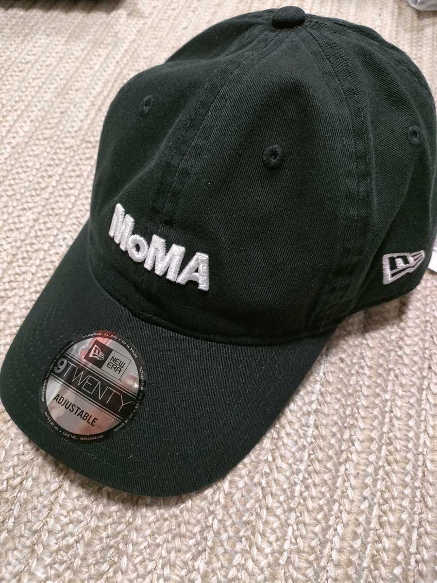 新品 未使用 NEW ERA MOMA 別注 ベースボールキャップ 黒 ブラック 帽子 ニューエラ フリーサイズ ニューヨーク 近代美術館 モマ