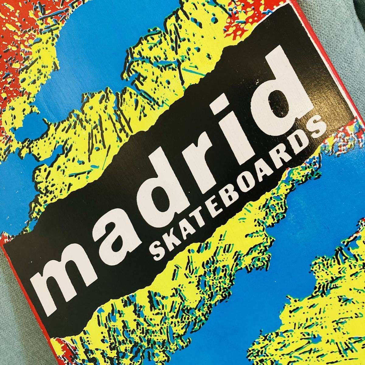 Madrid Explosion Skateboard ビンテージ　デッキ　スケートボード　NOT Reissue 80s オリジナル_画像4