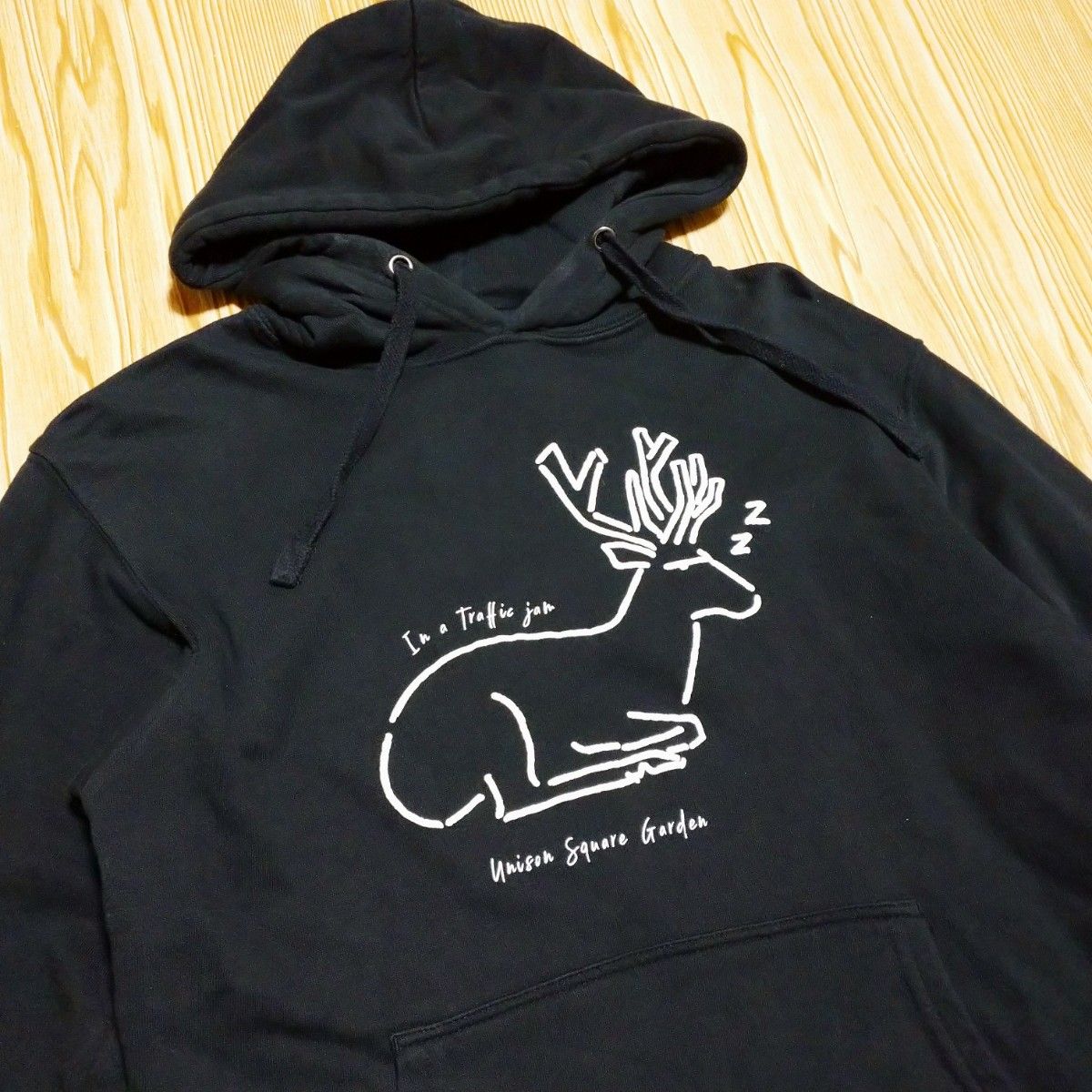 UNISON SQUARE GARDENグッズ 渋滞中のパーカー M ユニゾン UNISON SQUARE GARDENグッズ 渋滞中のパーカー M ユニゾン