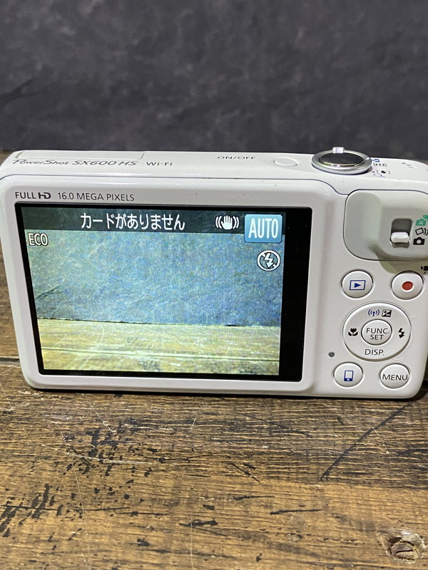 S-217◆1円～◆美品 Canon SX600HS PC2050 Power Shot Wi-Fi対応 コンパクトデジタルカメラ デジカメ キヤノン_画像2