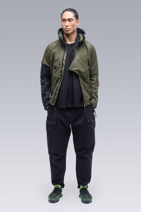 即決【未使用】Acronym J36-S サイズM RAF GREEN/BLACK BICOLOR アクロニウム ジャケット エタプルーフ ベンタイル_画像9