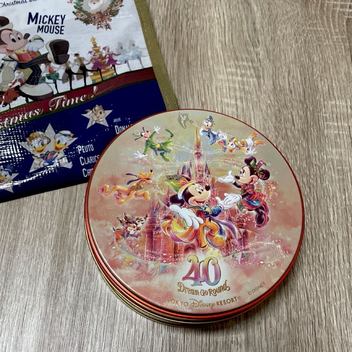 TOKYO Disney RESORT 40周年　ディズニーリゾート　お菓子　※缶のみ