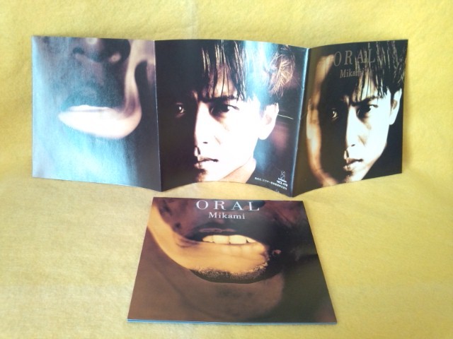 三上博史 ORAL オーラル みかみひろし VICL-179 CD アルバム ビクター_三上博史 ORAL オーラル VICL-179 CD 